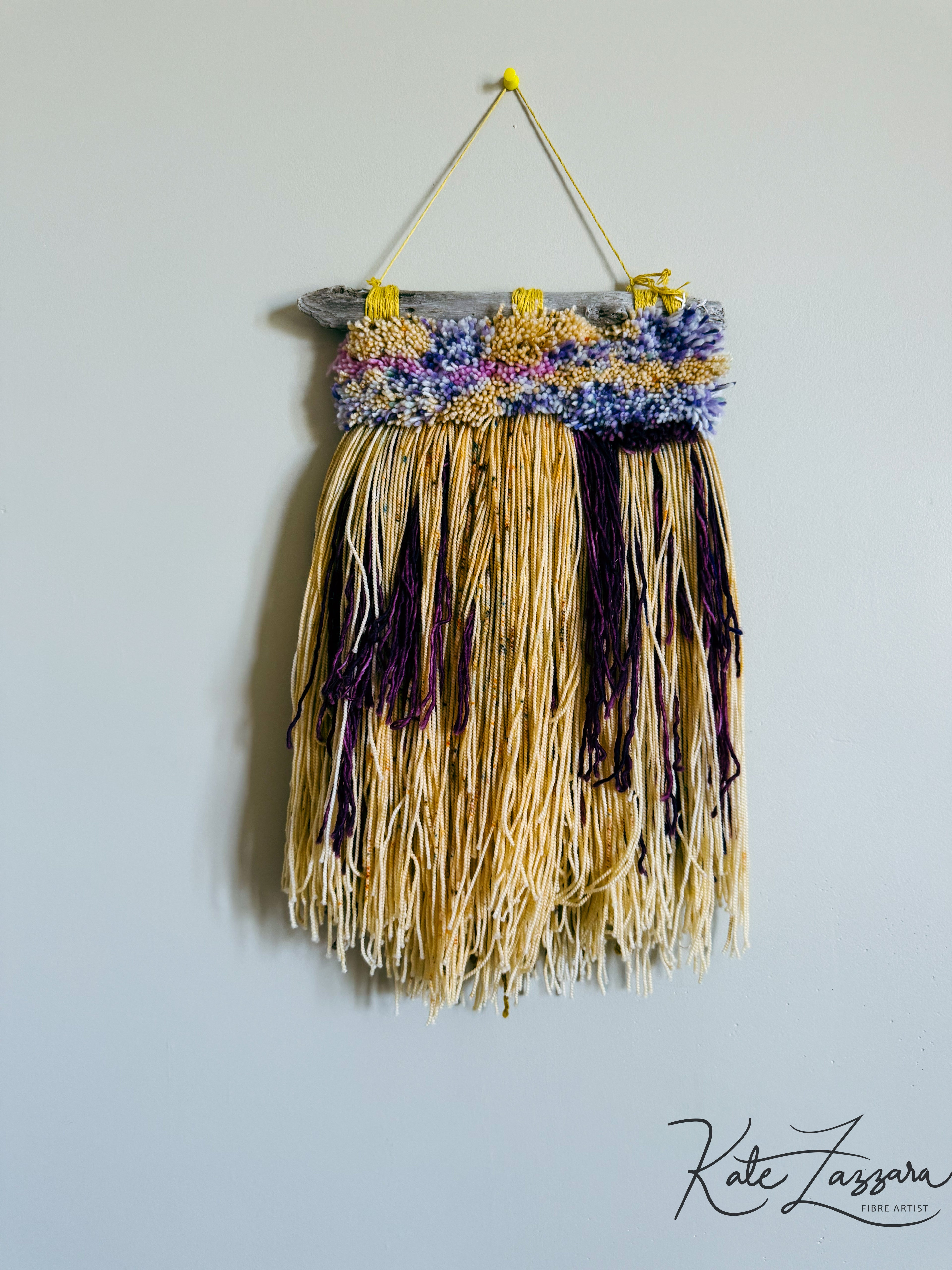 Rapture Latch Hooking Wall Hanging