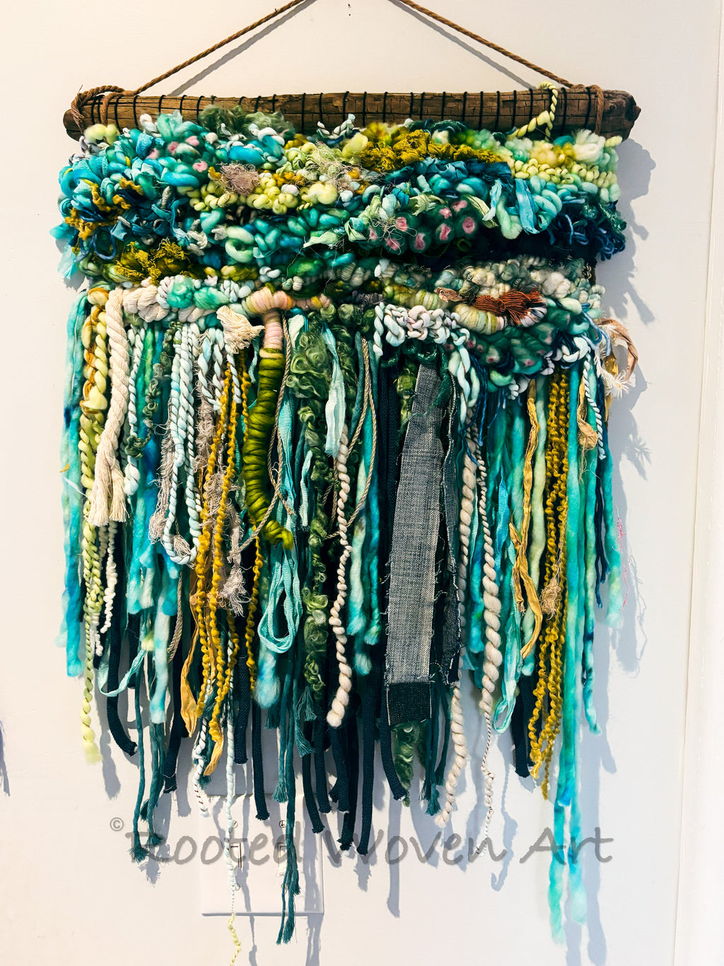 Under Water Woven Wall Hanging