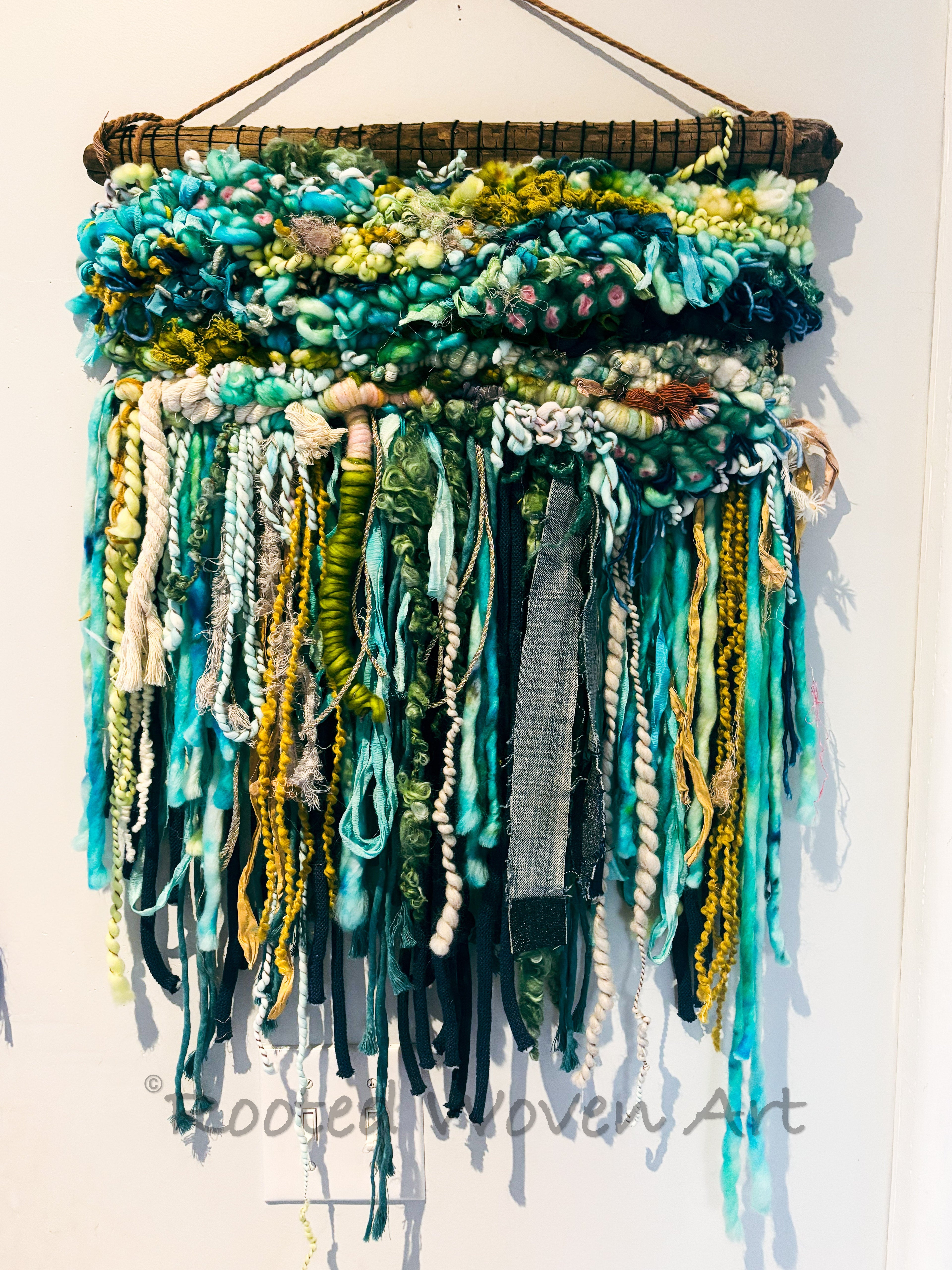 Under Water Woven Wall Hanging