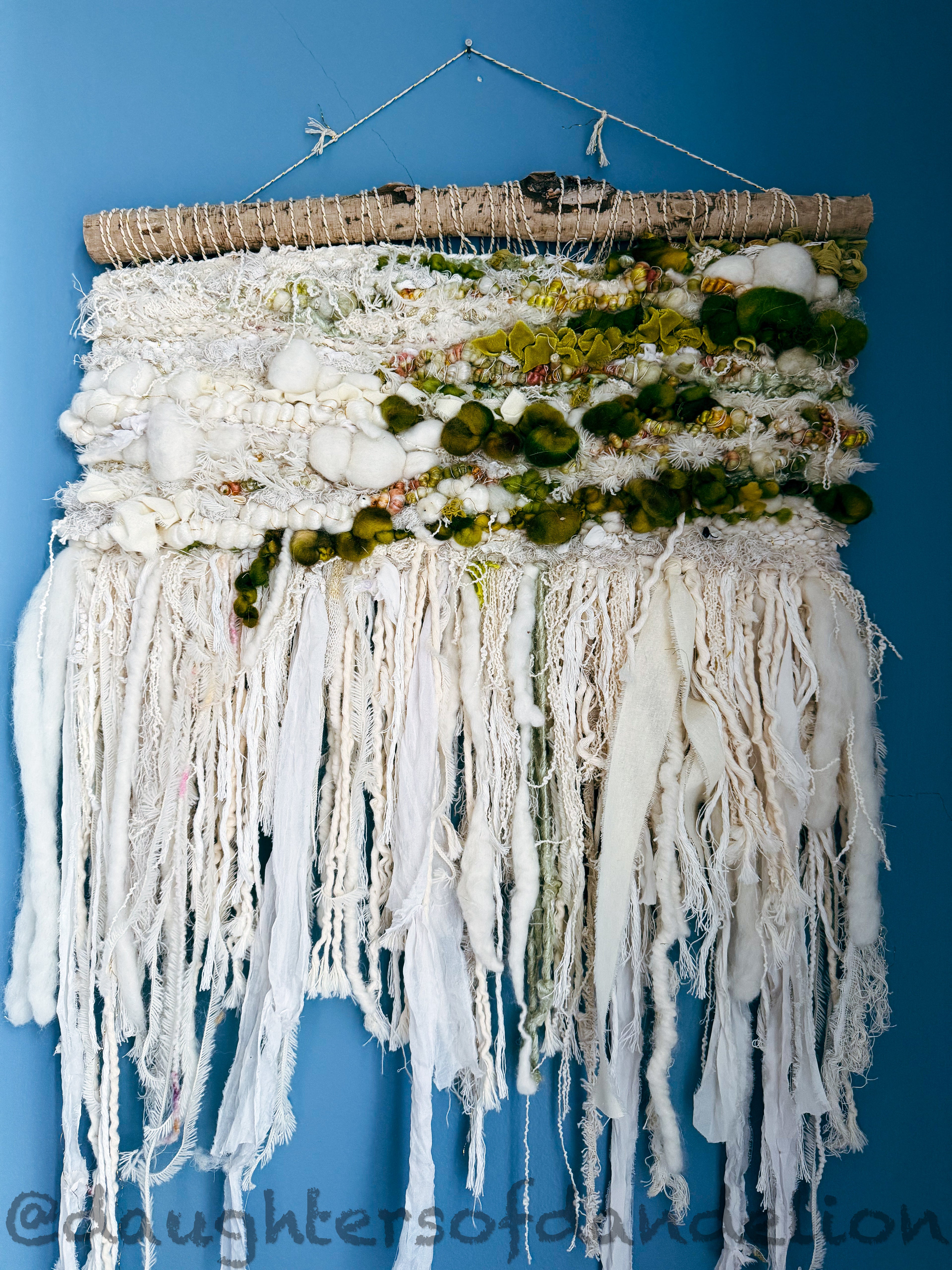 nestled in nature - Woven Wall Hanging