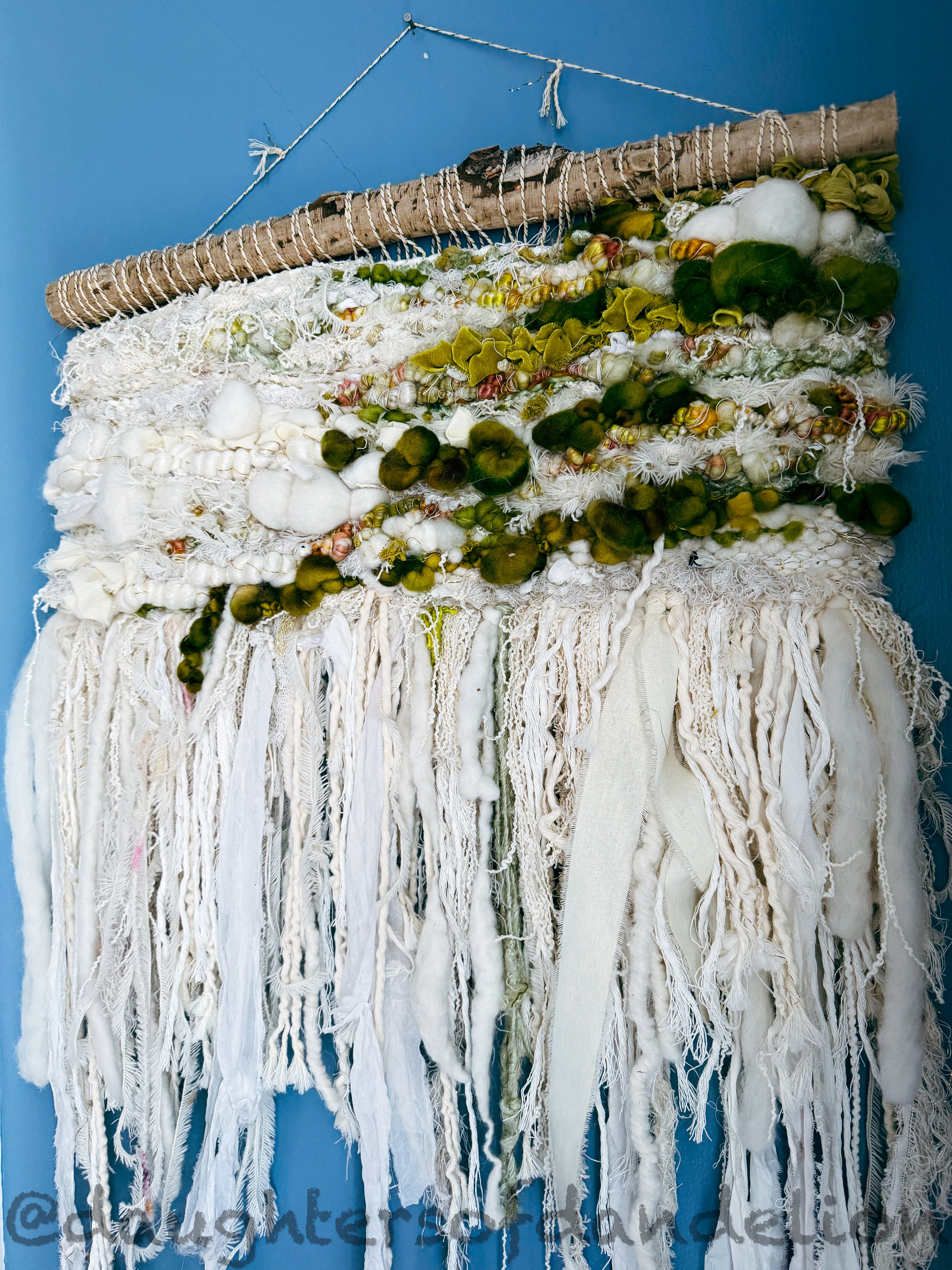 nestled in nature - Woven Wall Hanging