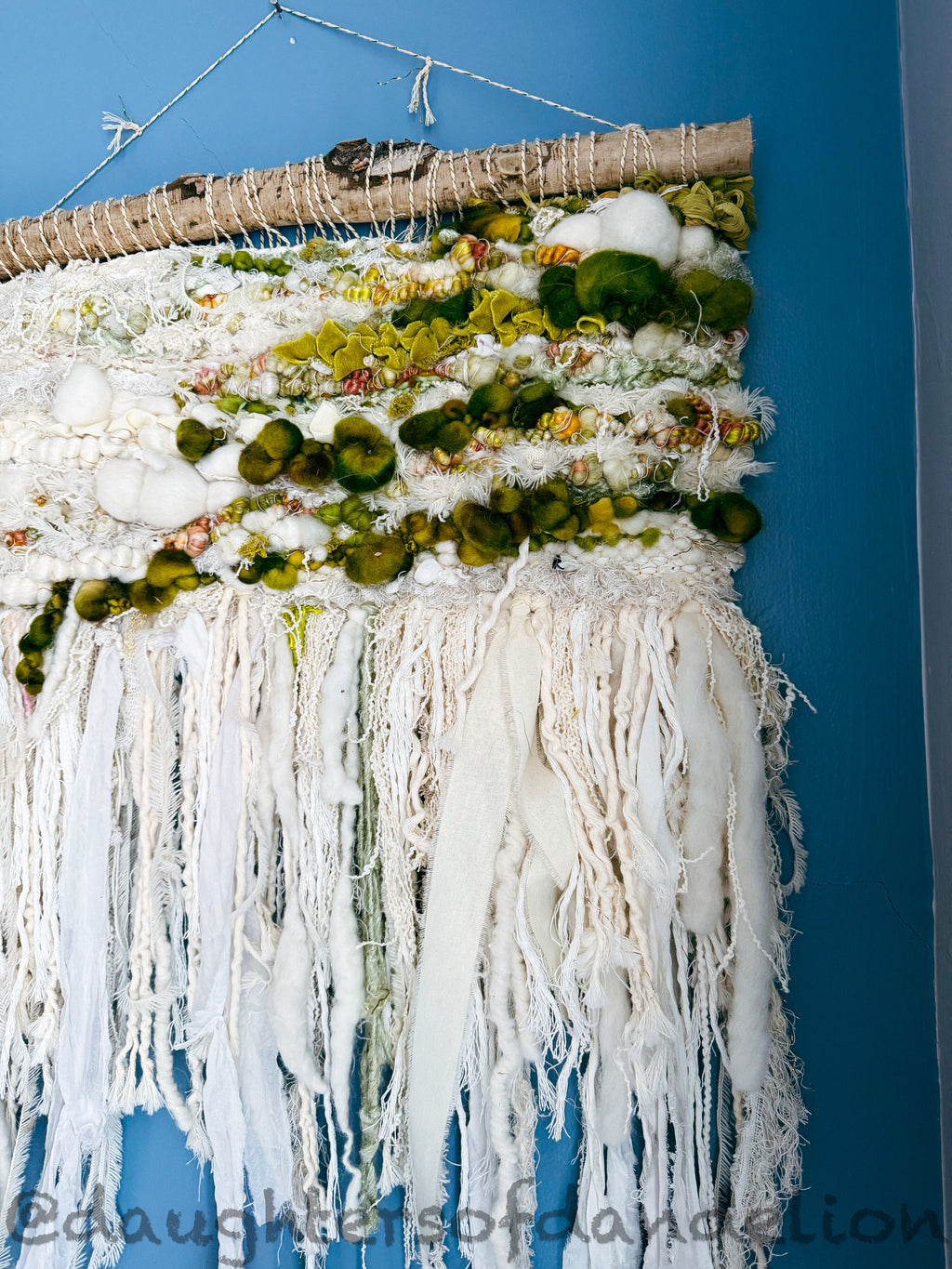 nestled in nature - Woven Wall Hanging