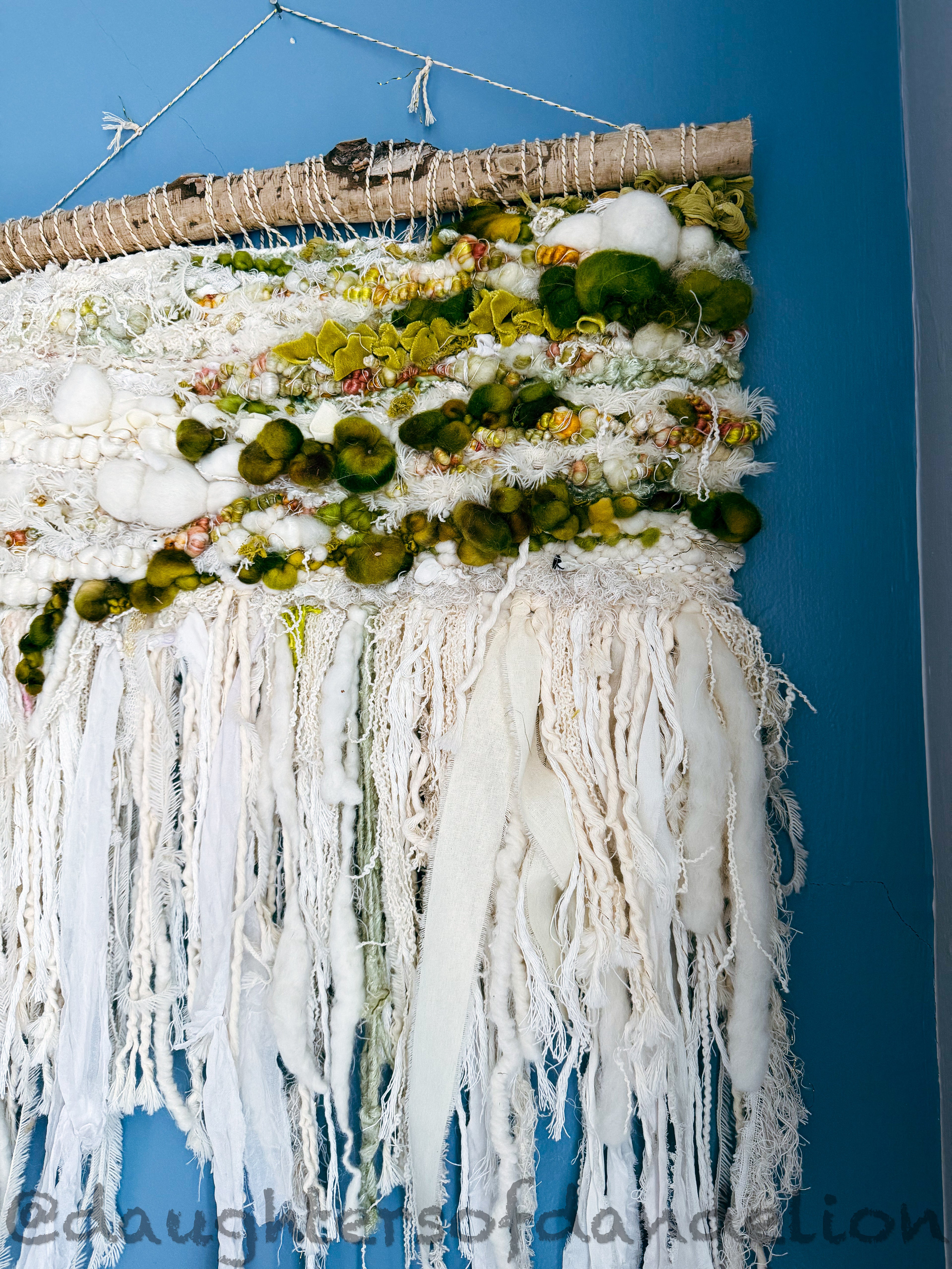 nestled in nature - Woven Wall Hanging