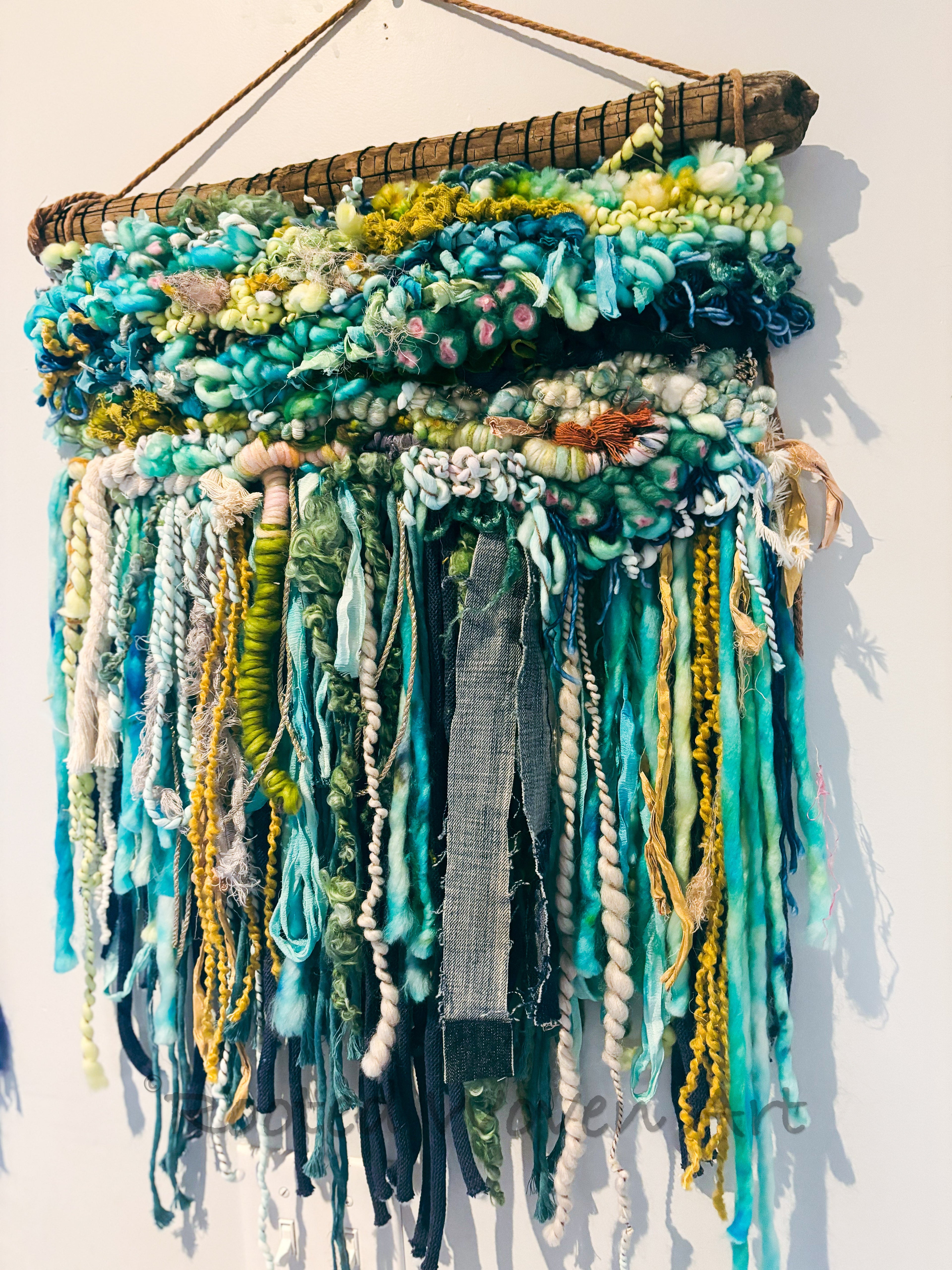 Under Water Woven Wall Hanging