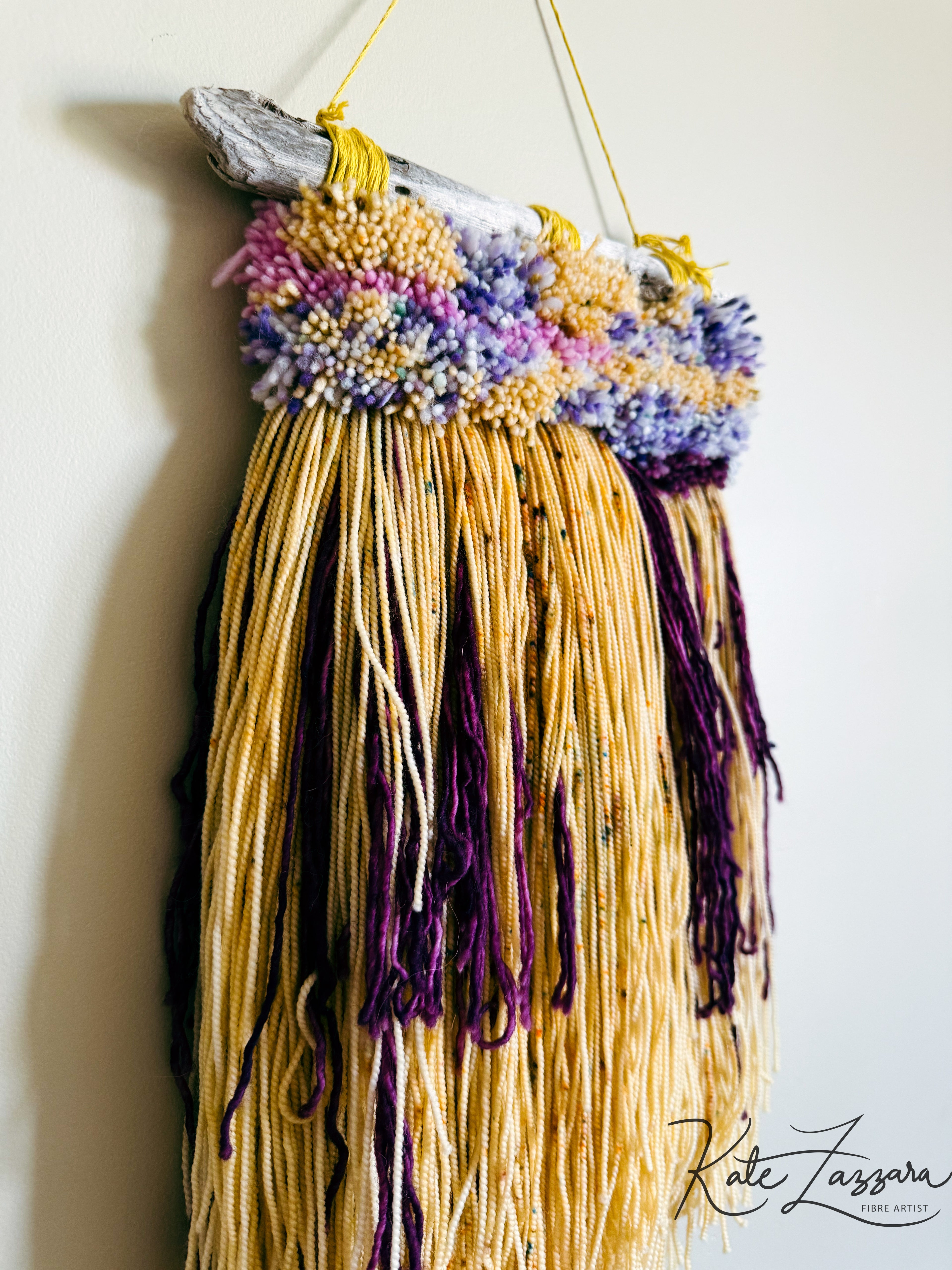 Rapture Latch Hooking Wall Hanging