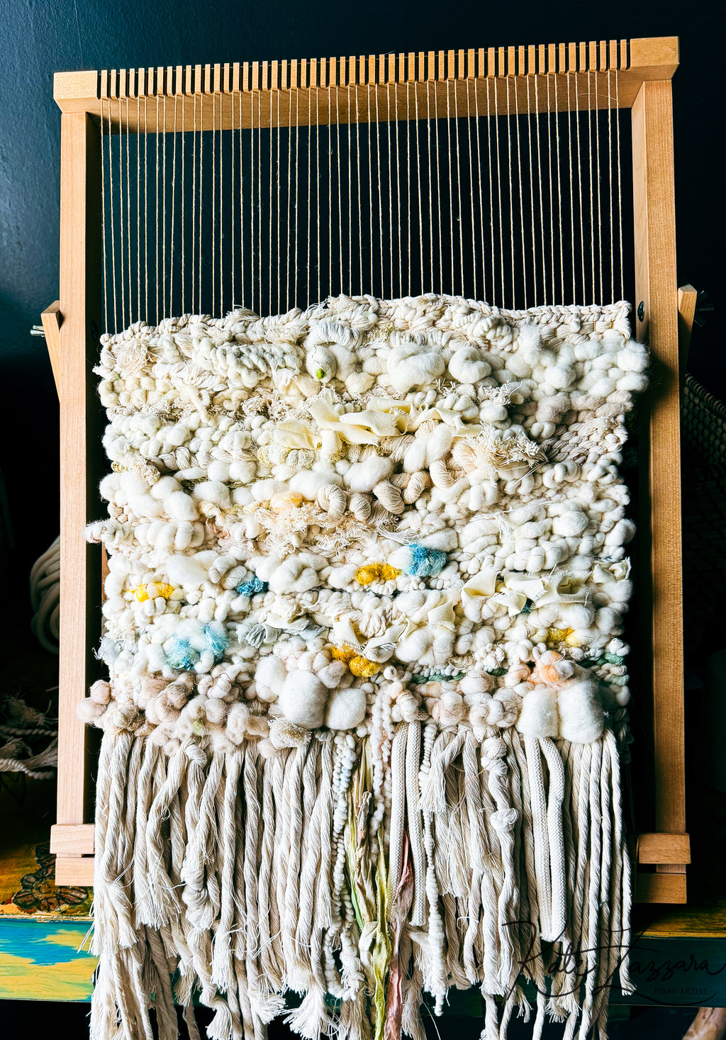 Calling for Hail...Woven Wall Hanging