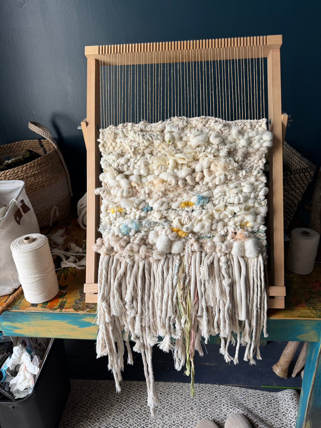 Calling for Hail...Woven Wall Hanging