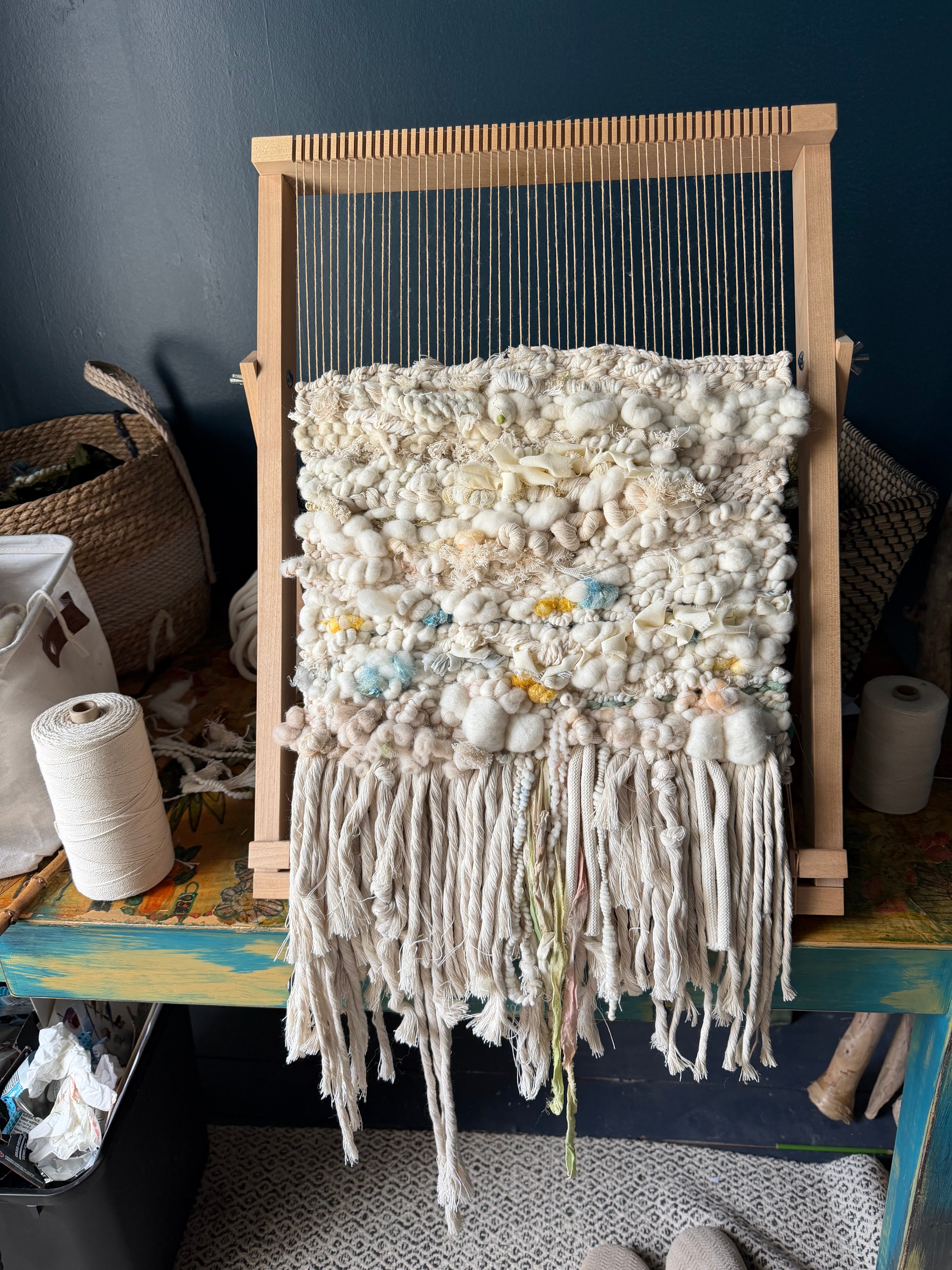 Calling for Hail...Woven Wall Hanging