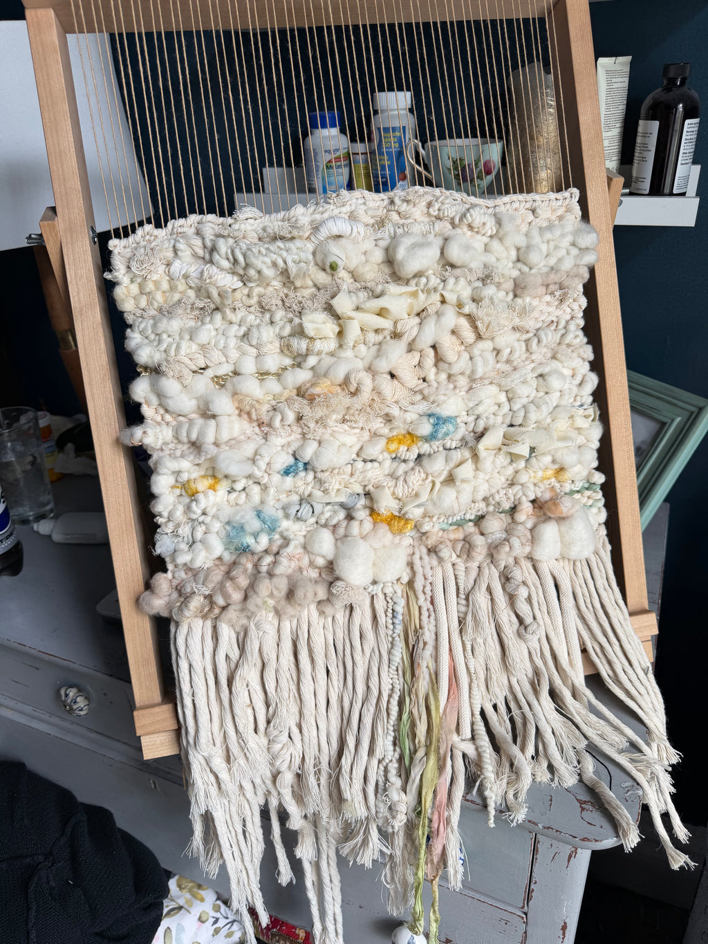 Calling for Hail...Woven Wall Hanging