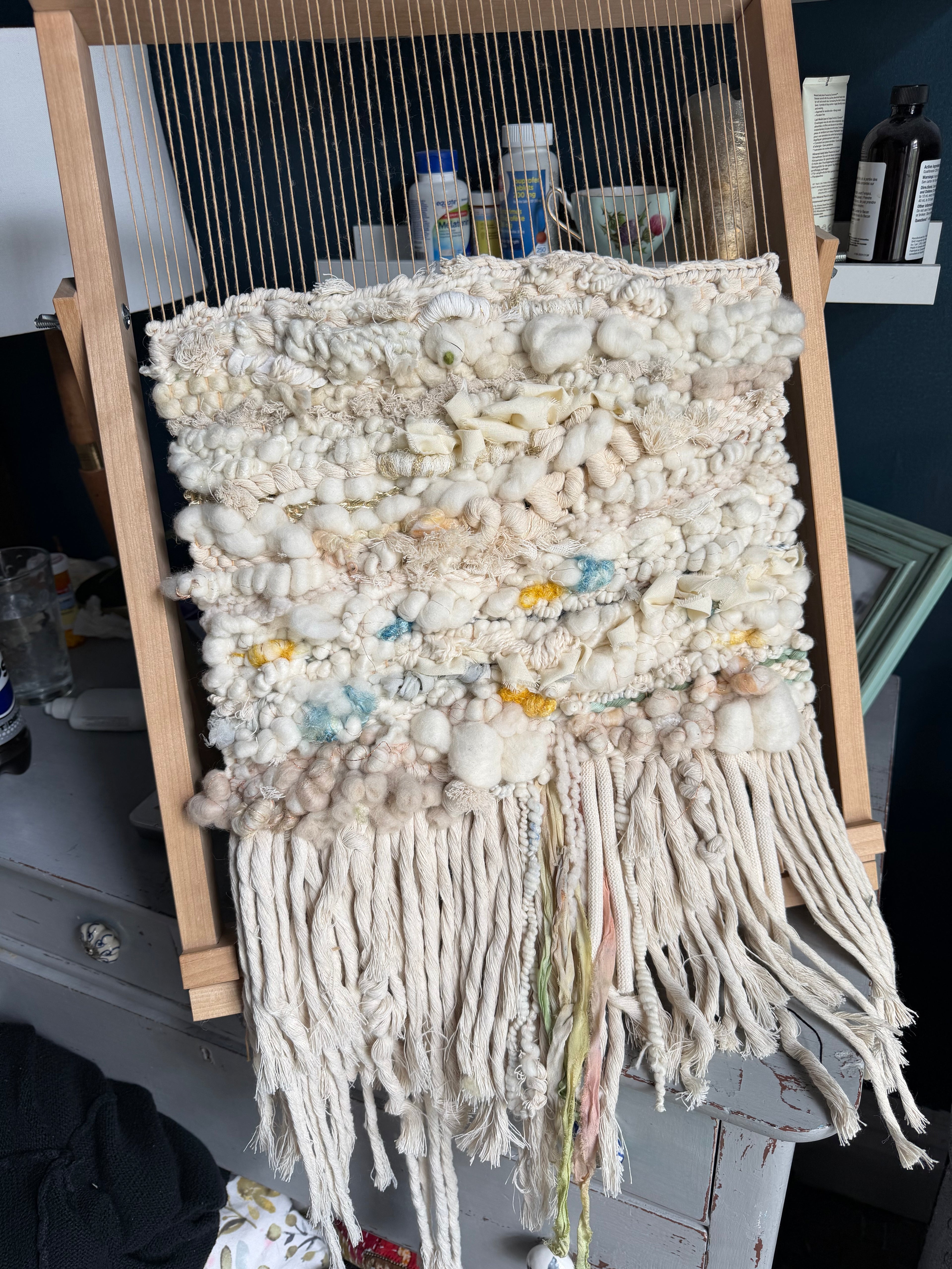 Calling for Hail...Woven Wall Hanging