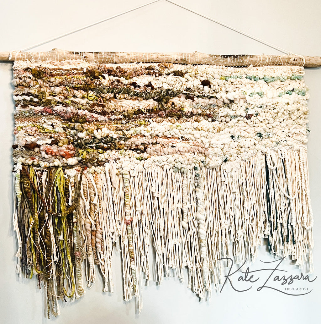 Lullaby of Woe / Woven Wall Hanging / Wall Art / Wall Decoration / Tapestry