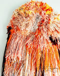 Sunburst Latch Hooking Wall Hanging