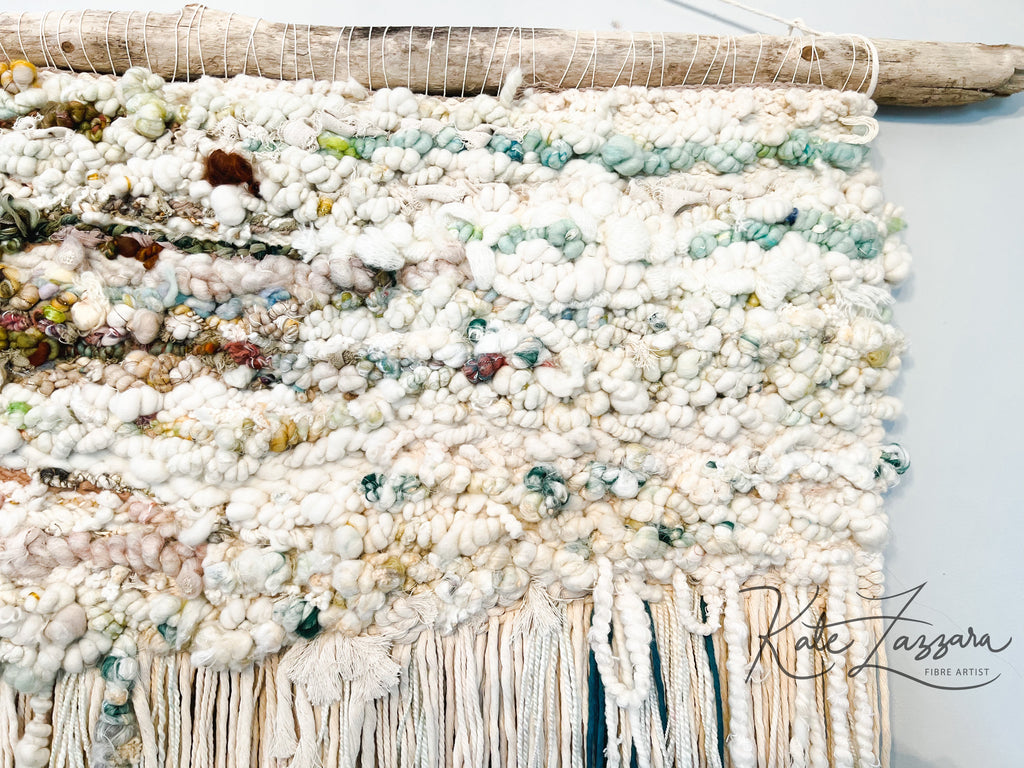Lullaby of Woe / Woven Wall Hanging / Wall Art / Wall Decoration / Tapestry